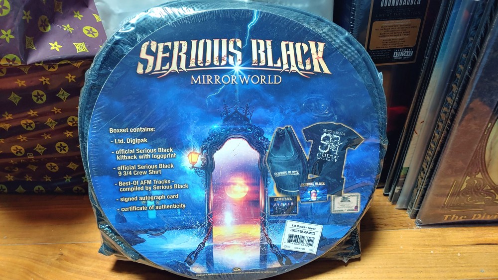 Serious Black - Mirrorworld CD Photo