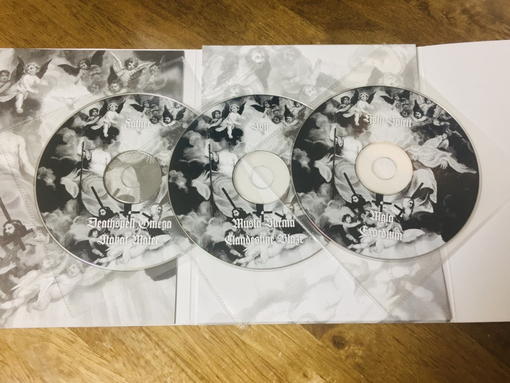 Deathspell Omega / Stabat Mater / Musta Surma / Clandestine Blaze / Mgła / Exordium - Crushing the Holy Trinity CD Photo