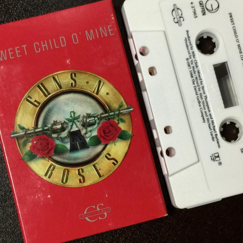Guns N' Roses - Sweet Child O' Mine Cassette Photo
