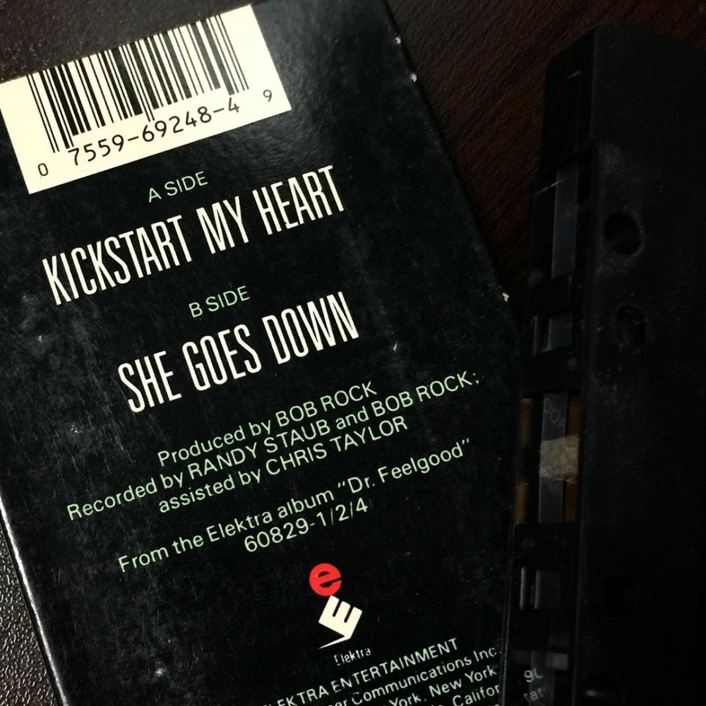 Mötley Crüe - Kickstart My Heart Cassette Photo