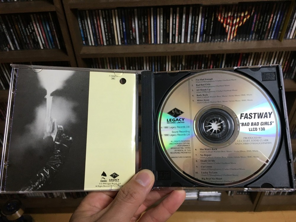Fastway - Bad Bad Girls CD Photo