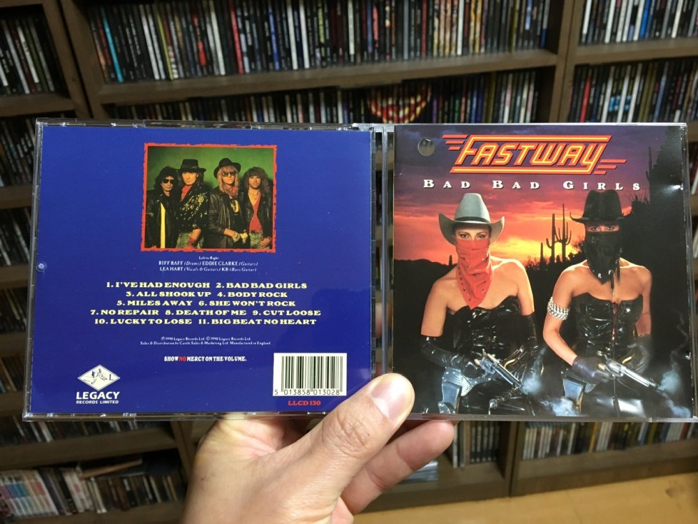 Fastway - Bad Bad Girls CD Photo