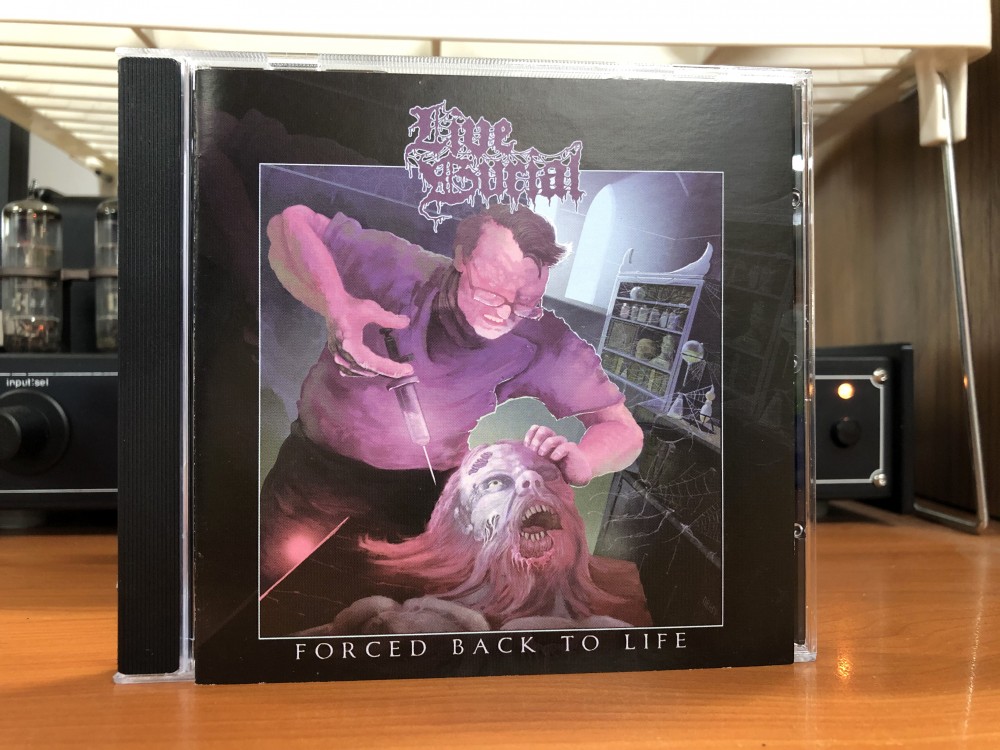 Live Burial - Forced Back to Life CD Photo
