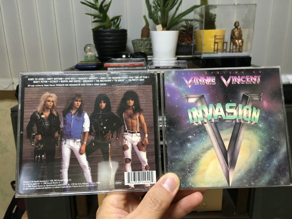 Vinnie Vincent Invasion - All Systems Go CD Photo