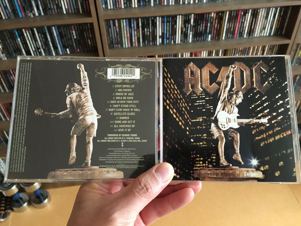 AC/DC - Stiff Upper Lip CD Photo