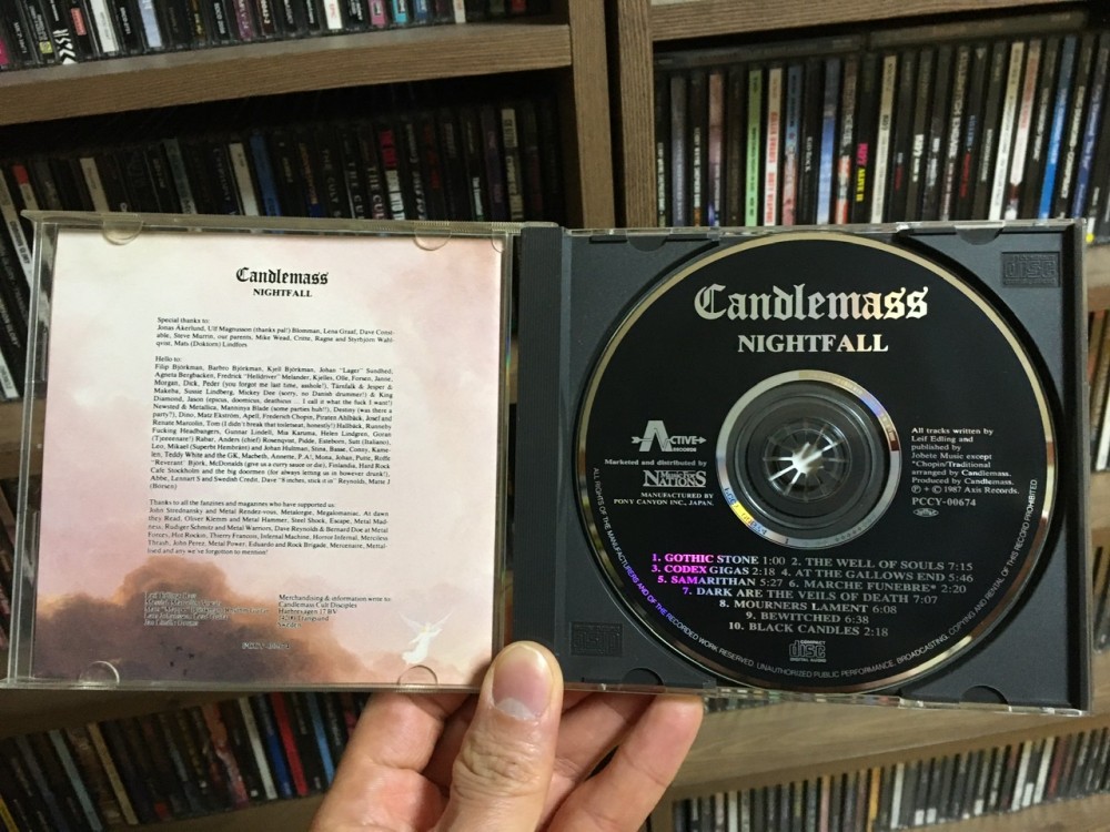 Candlemass - Nightfall CD Photo