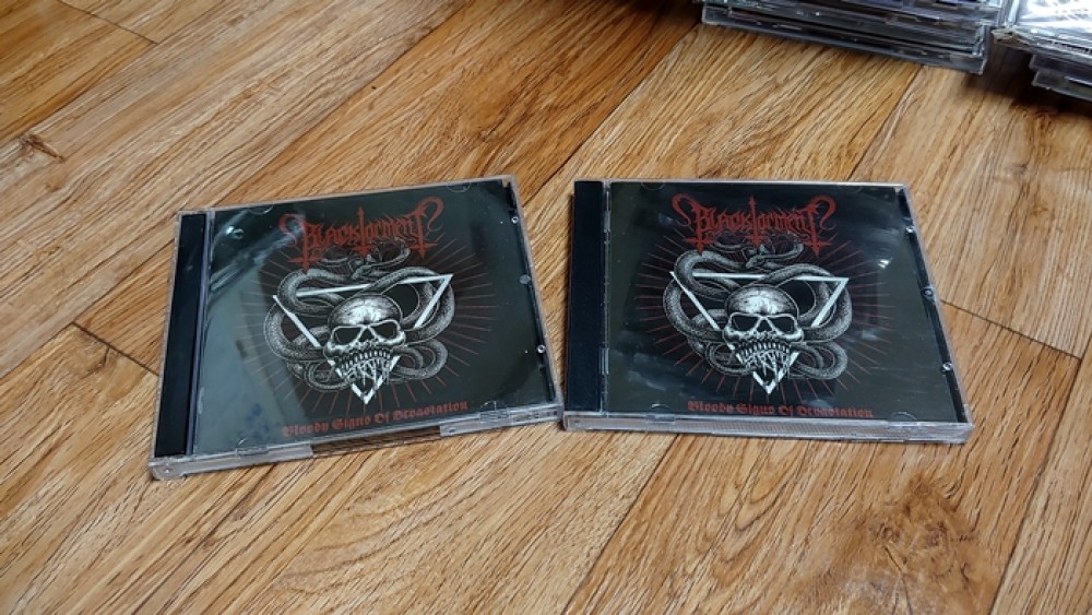 Black Torment - Bloody Signs of Devastation CD Photo