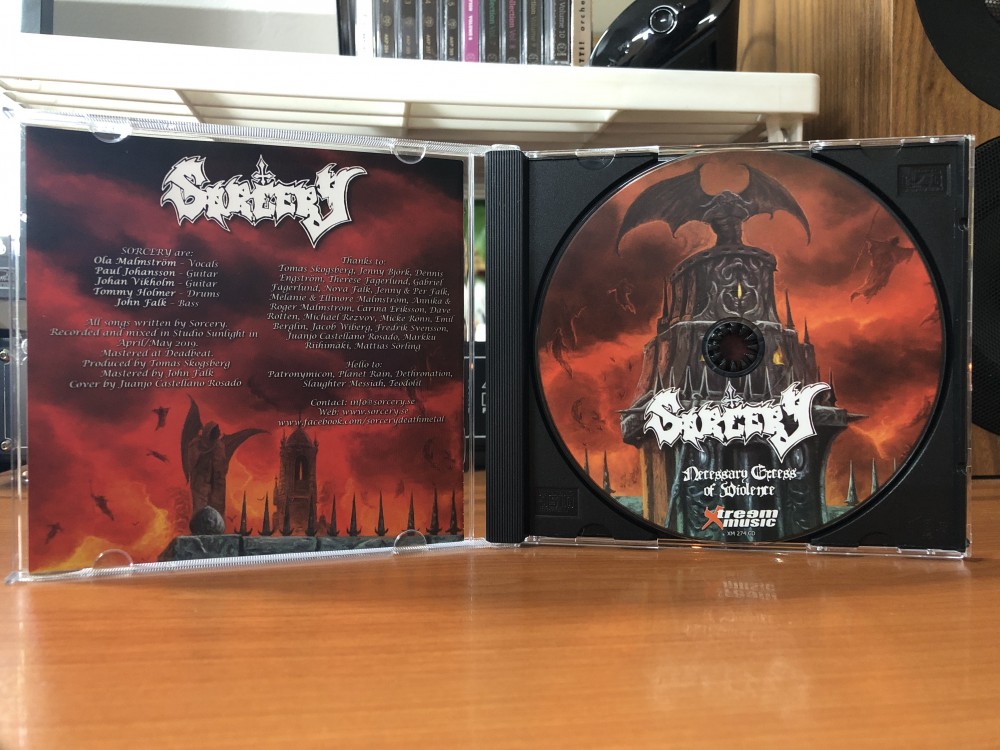 Sorcery - Necessary Excess of Violence CD Photo