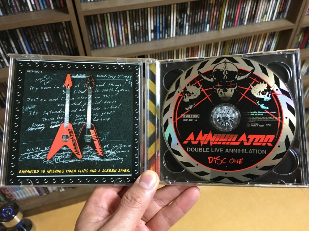 Annihilator - Double Live Annihilation CD Photo