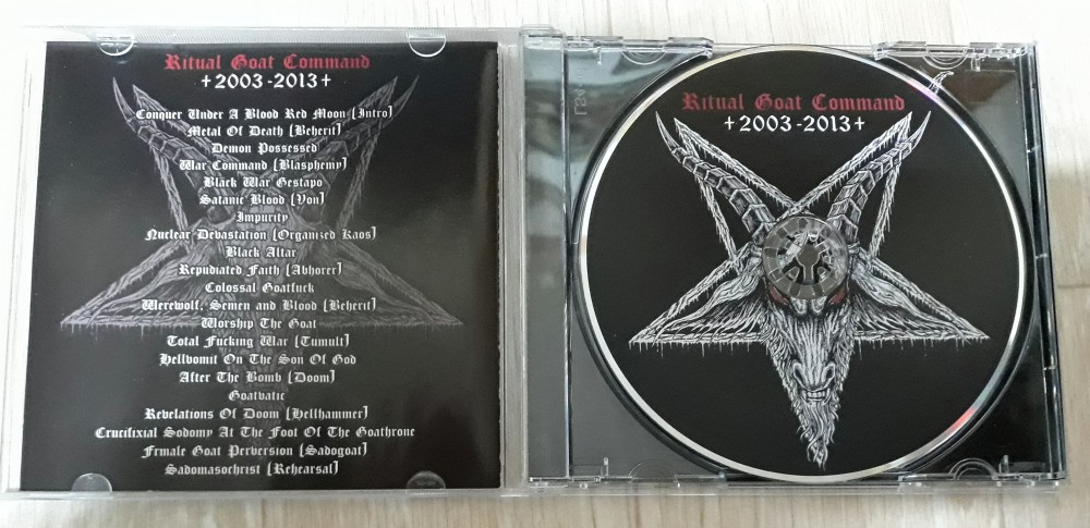 Necroholocaust - Ritual Goat Command 2003-2013 CD Photo