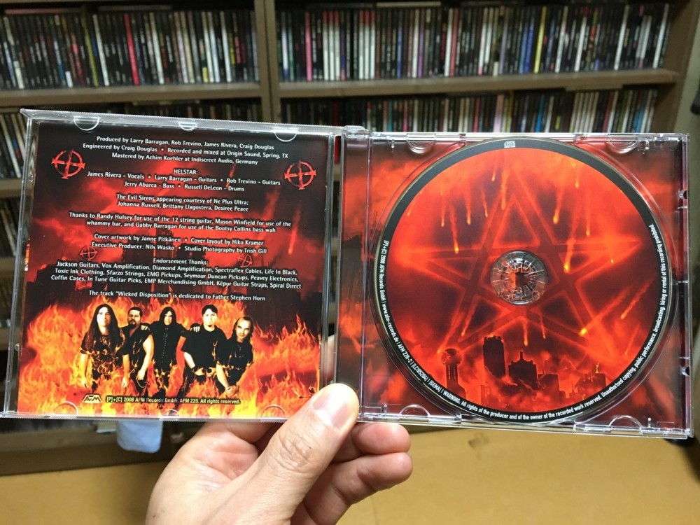 Helstar - The King of Hell CD Photo