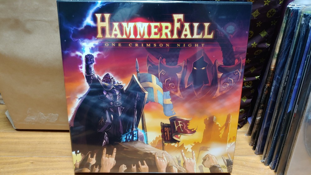 Hammerfall - One Crimson Night Vinyl Photo