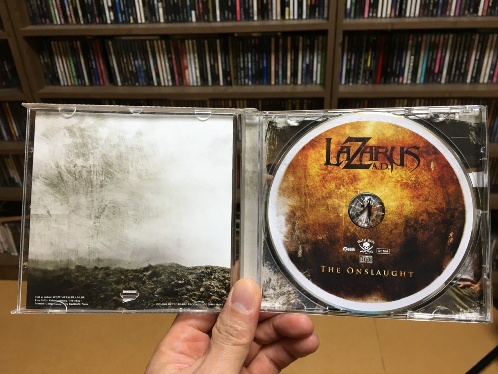 Lazarus A.D. - The Onslaught CD Photo