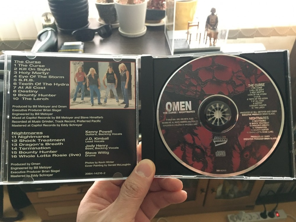 Omen - The Curse CD Photo