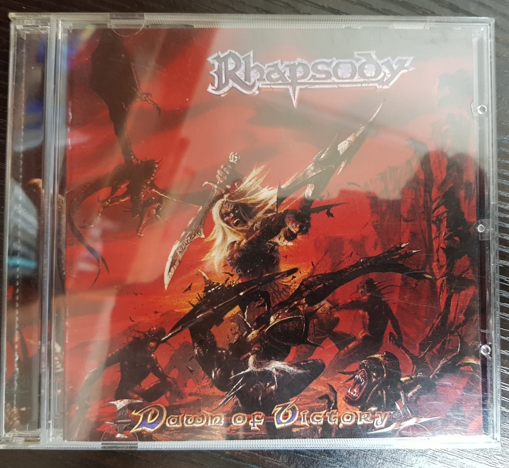 Rhapsody - Dawn of Victory CD Photo
