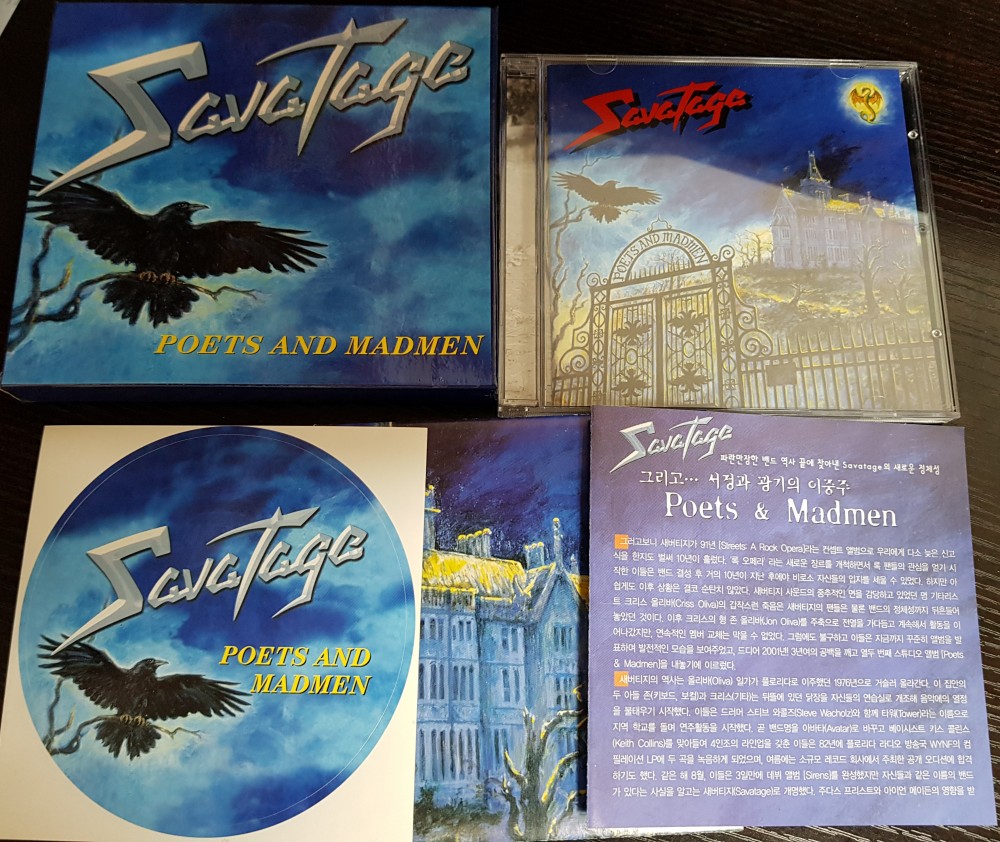 Savatage - Poets and Madman CD Photo