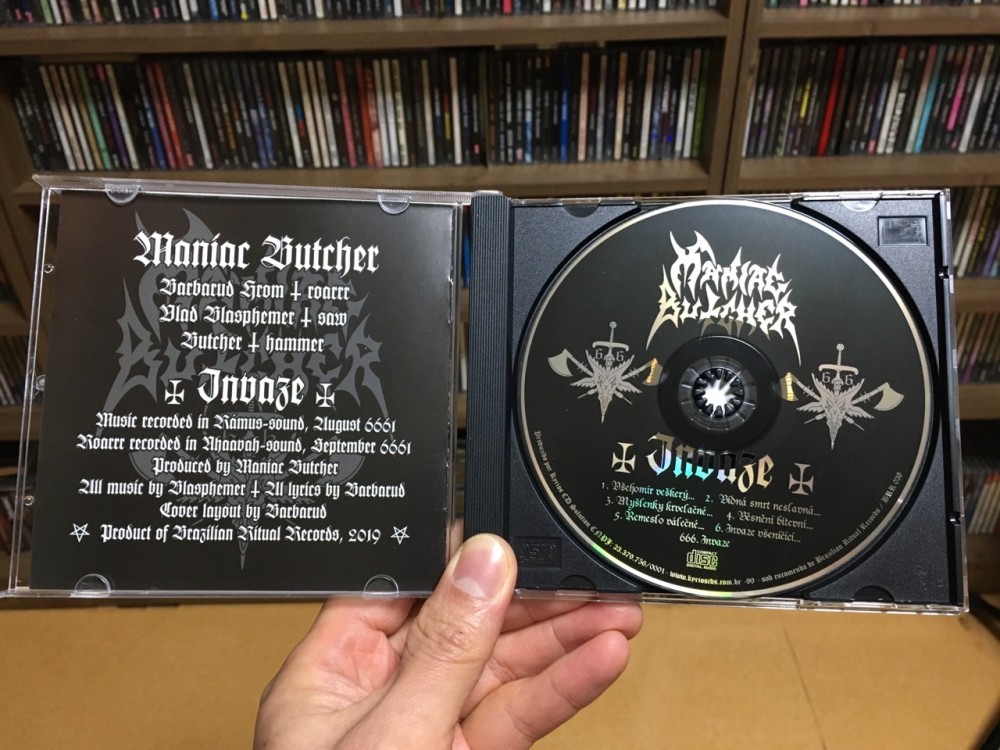 Maniac Butcher - Invaze CD Photo