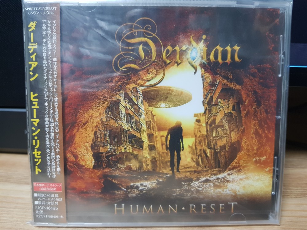 Derdian - Human Reset CD Photo