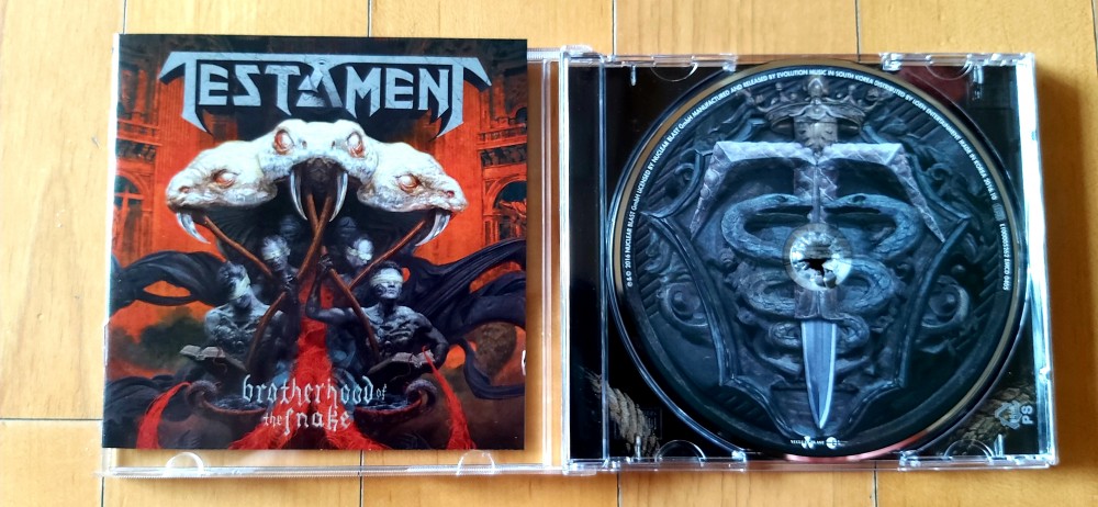 Testament - Brotherhood of the Snake CD Photo