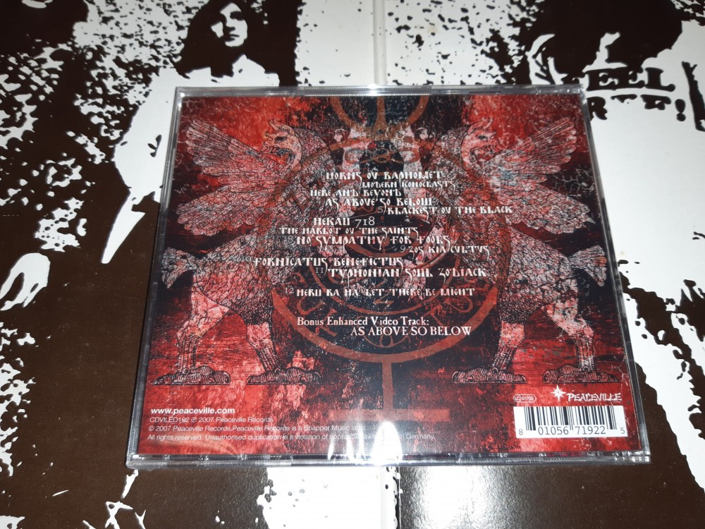 Behemoth Zos Kia Cultus (Here and Beyond) CD Photo