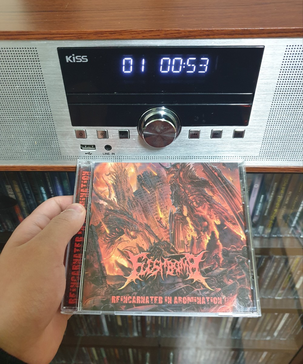 Fleshbomb - Reincarnated in Abomination CD Photo