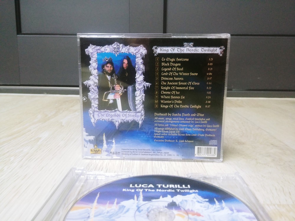 Luca Turilli - King of the Nordic Twilight CD Photo