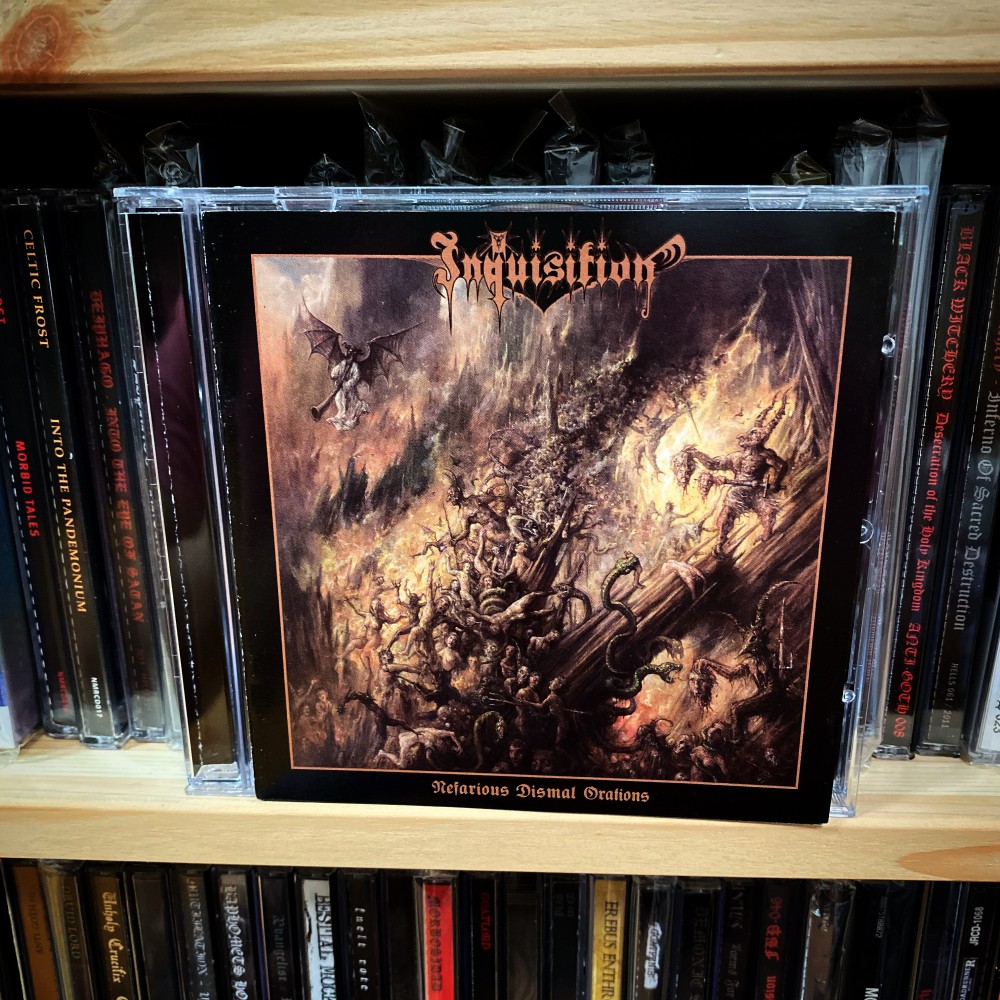 Inquisition - Nefarious Dismal Orations CD Photo