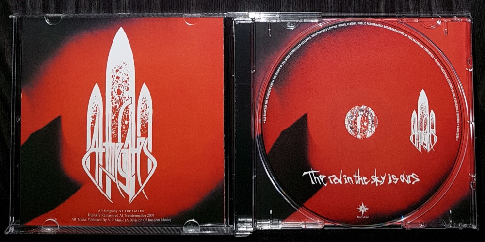 At The Gates - The Red in the Sky Is Ours CD Photo