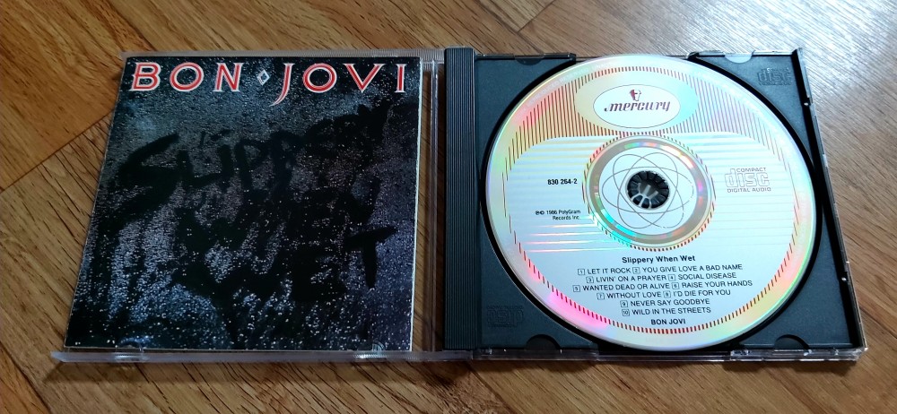 Bon Jovi - Slippery When Wet CD Photo