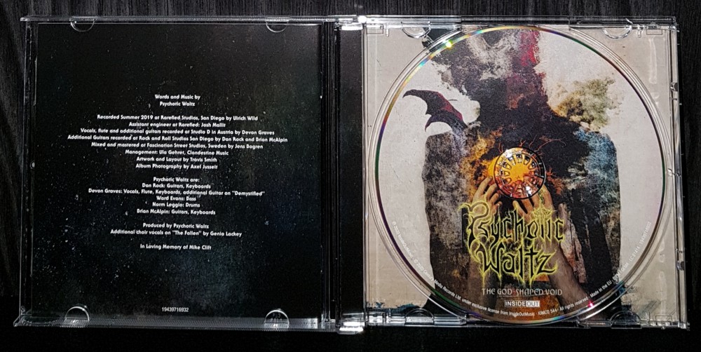 Psychotic Waltz - The God-Shaped Void CD Photo