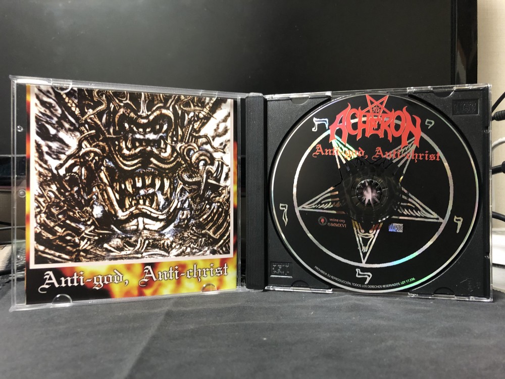 Acheron - Anti-God, Anti-Christ CD Photo | Metal Kingdom