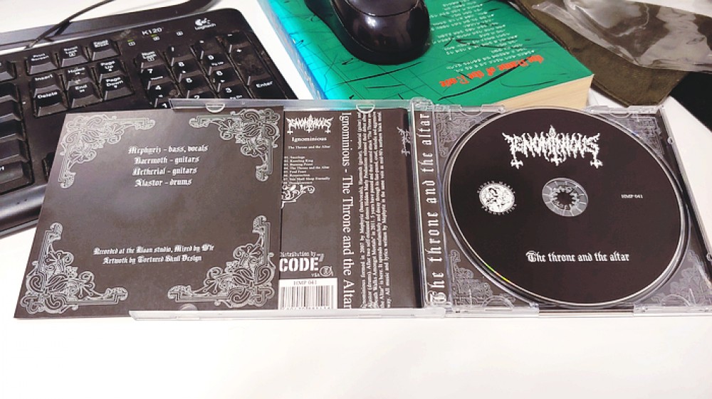 Ignominious - The Throne and the Altar CD Photo