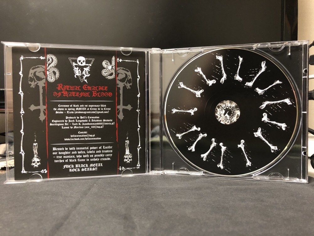 Hell's Coronation - Ritual Chalice of Hateful Blood CD Photo