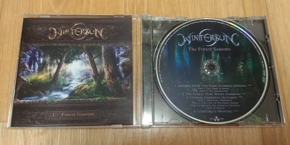 Wintersun - The Forest Seasons CD Photo