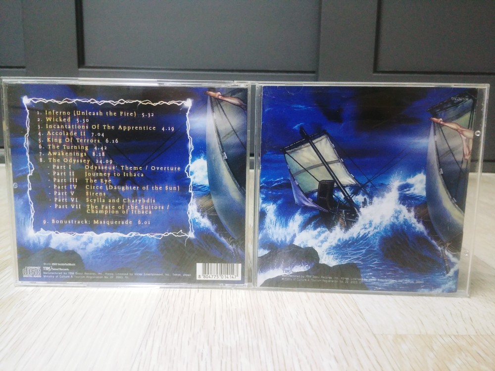 Symphony X - The Odyssey CD Photo