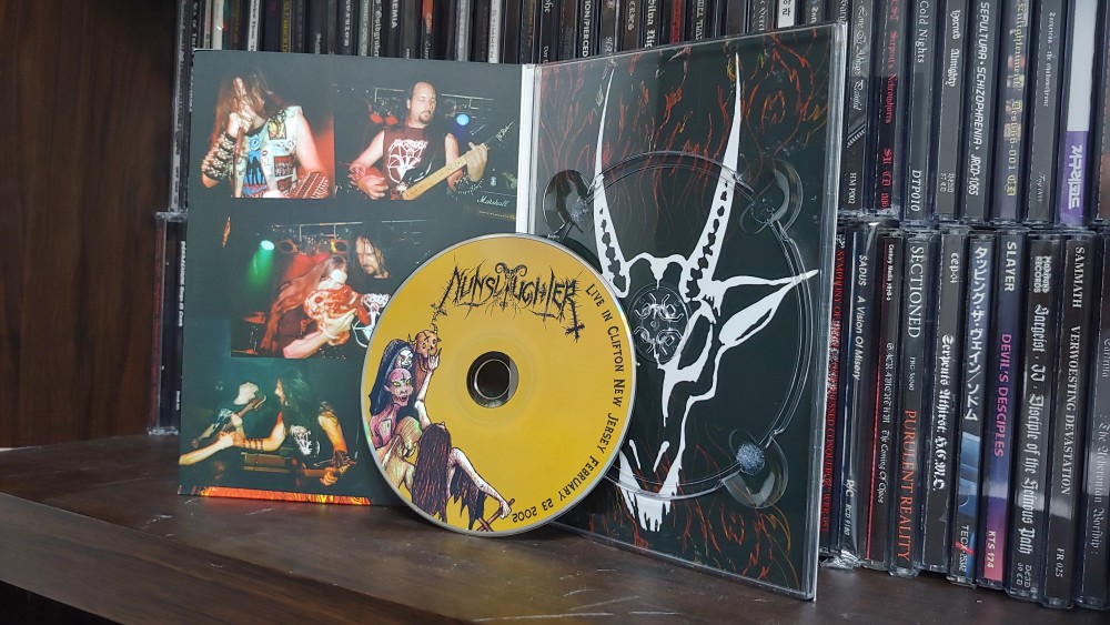 Nunslaughter - Live in Clifton New Jersey CD Photo