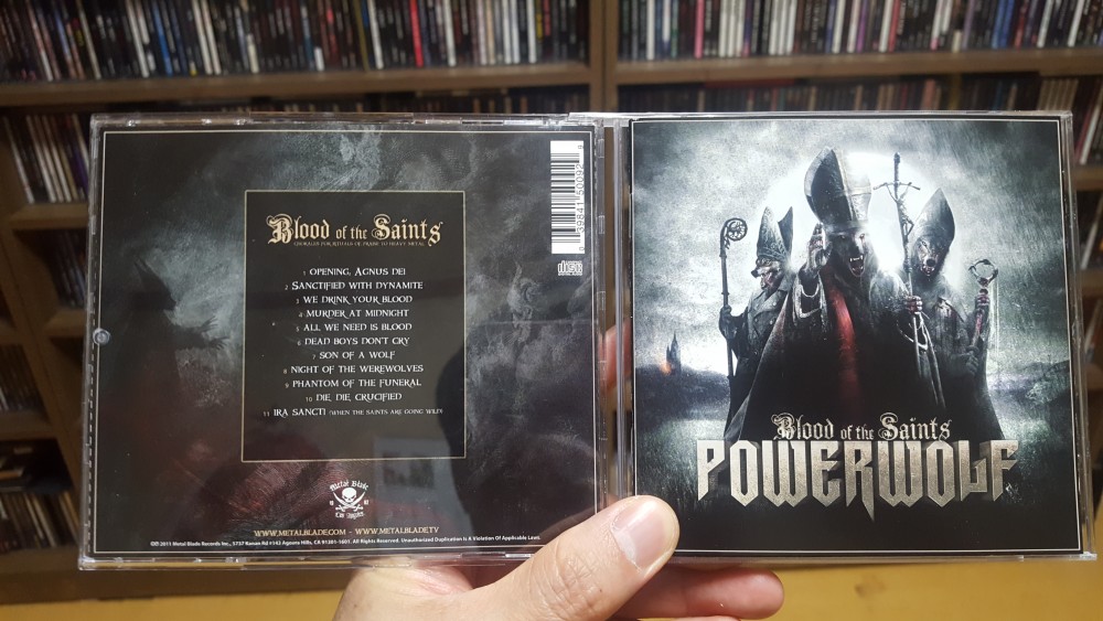 Powerwolf Blood of the Saints CD