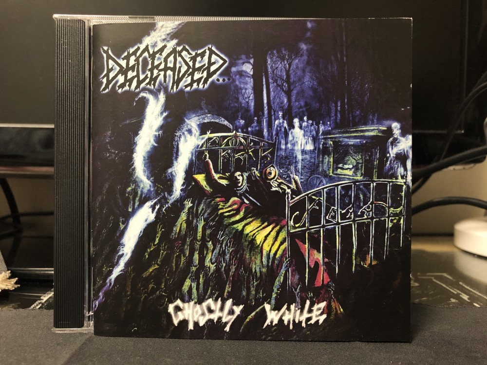Deceased - Ghostly White CD Photo