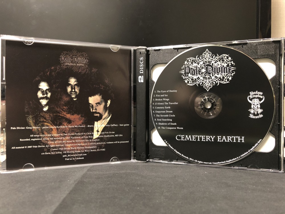 Pale Divine - Cemetery Earth CD Photo