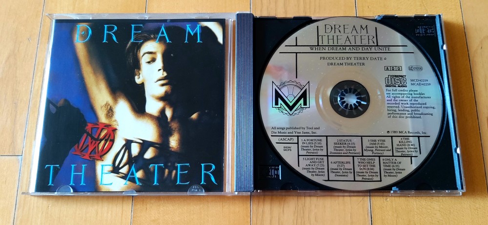 Dream Theater - When Dream and Day Unite CD Photo