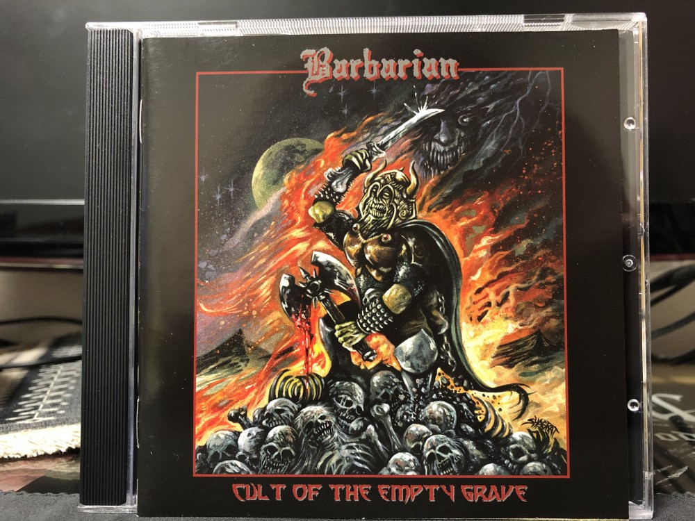 Barbarian - Cult of the Empty Grave CD Photo