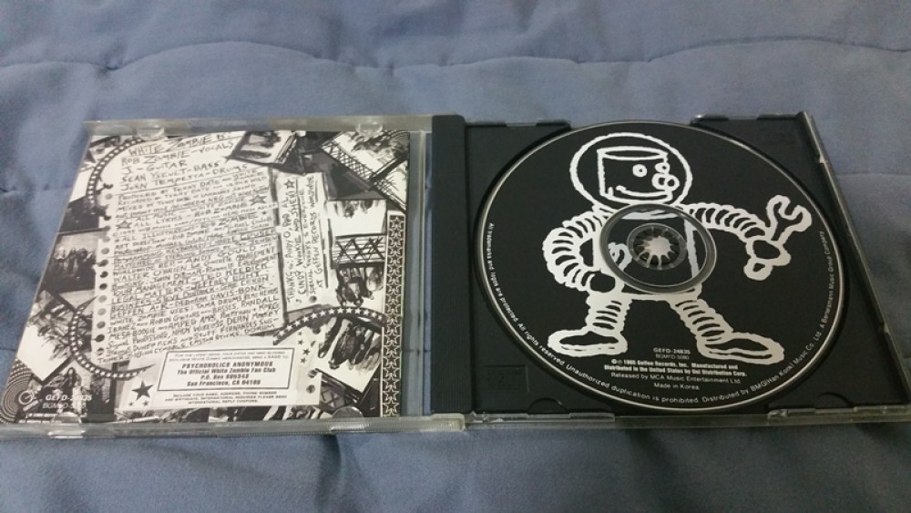 White Zombie - Astro-Creep: 2000 - Songs of Love, Destruction and Other Synthetic Delusions of the Electric Head CD Photo