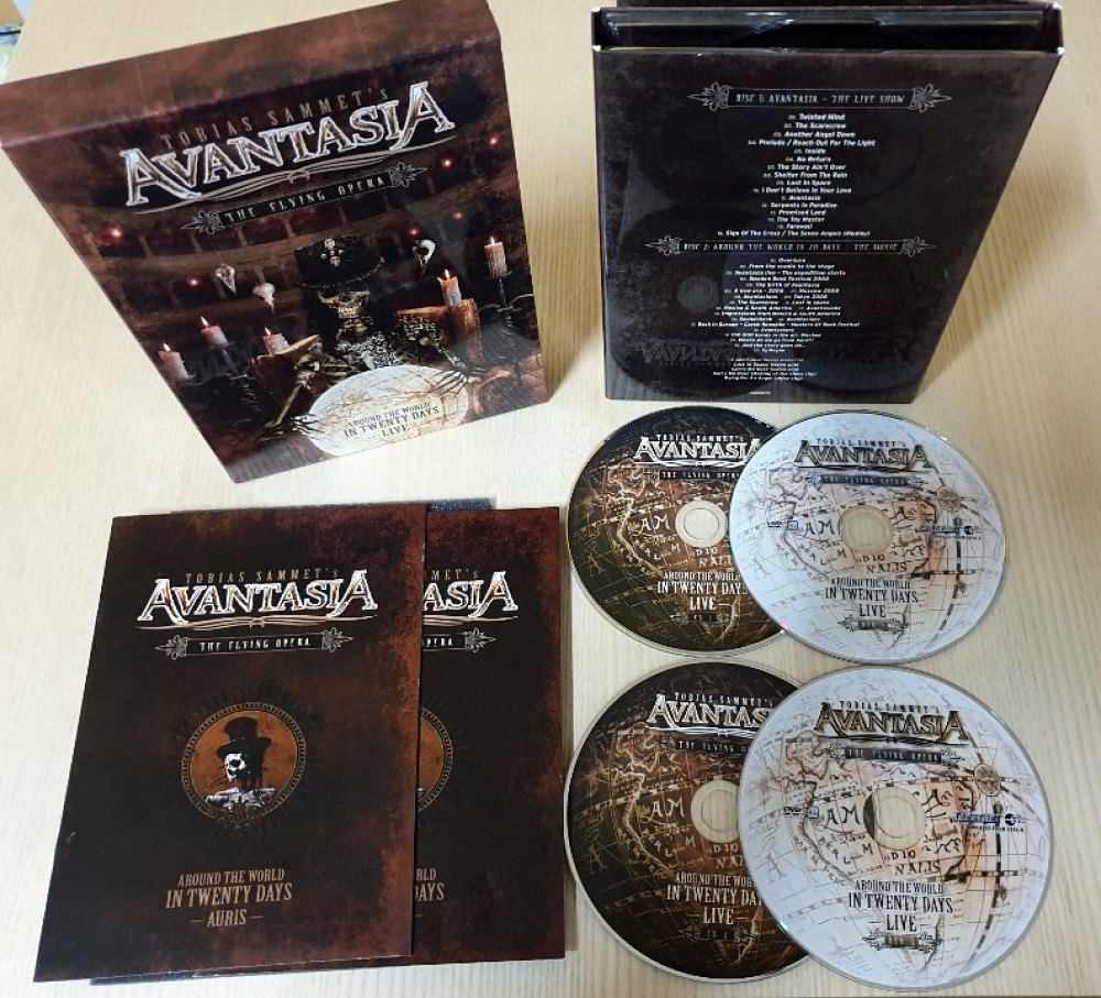 Avantasia - The Flying Opera - Around the World in 20 Days - Live CD Photo