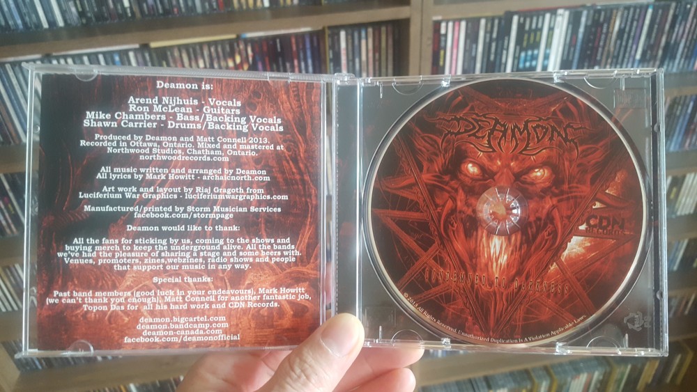 Deamon - Condemned to Darkness CD Photo