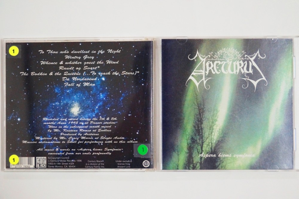 Arcturus - Aspera Hiems Symfonia CD Photo