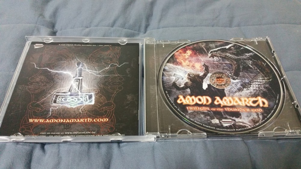 Amon Amarth - Twilight of the Thunder God CD Photo | Metal Kingdom