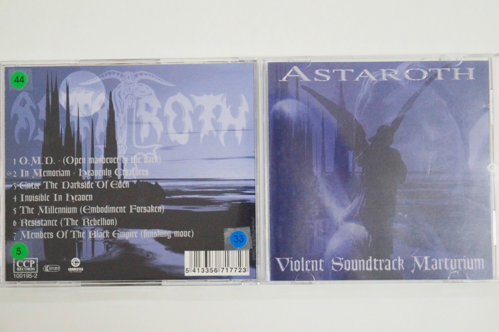 Astaroth - Violent Soundtrack Martyrium CD Photo