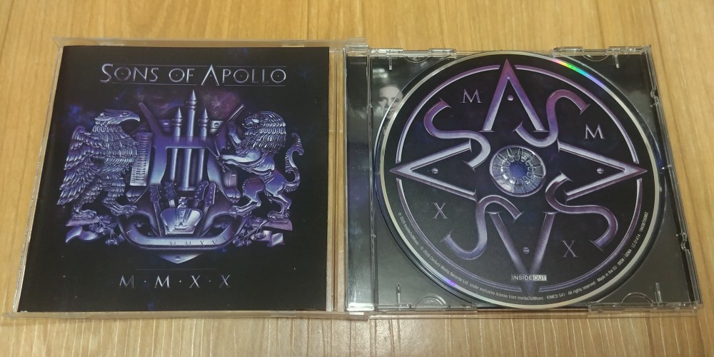 Sons of Apollo - MMXX CD Photo