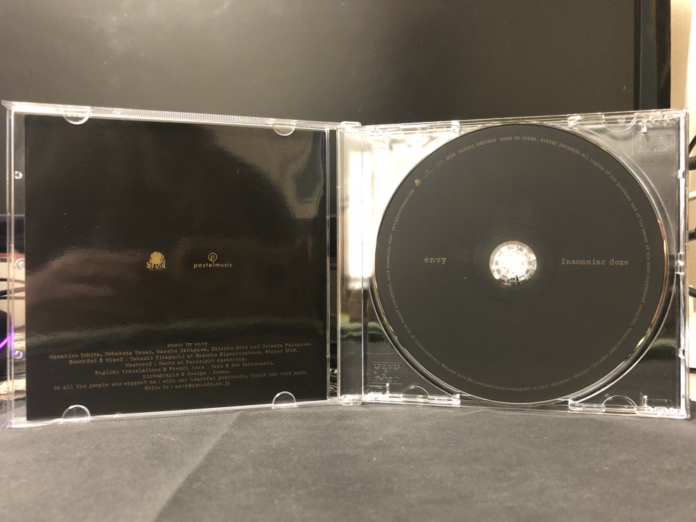 Envy - Insomniac Doze CD Photo | Metal Kingdom