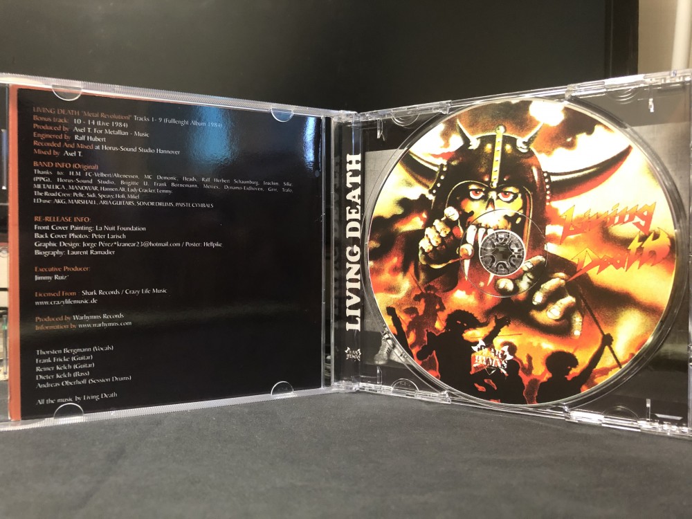 Living Death - Metal Revolution CD Photo